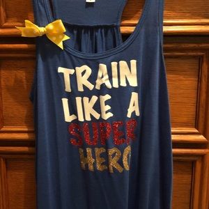 💙Customized Workout Tank!💙